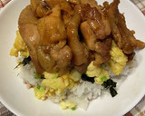 たまごと一緒に♪照り焼きチキン丼作り方11写真