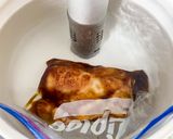 65℃ ジューシー 鶏ももの照り焼き弁当作り方6写真