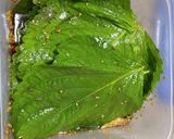 荏胡麻の葉のキムチ作り方3写真