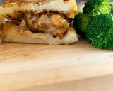 チキンハニーマスタード　ホットサンド作り方3写真