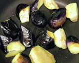 卵は万能 炒り卵と茄子の甘酢炒め作り方3写真