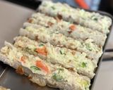 ポテサラちくわの磯辺揚げ作り方2写真