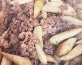 ご飯が進む☆牛肉とごぼうの甘辛炒め☆作り方3写真