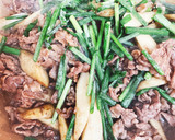 ご飯が進む☆牛肉とごぼうの甘辛炒め☆作り方4写真