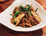 ご飯が進む☆牛肉とごぼうの甘辛炒め☆作り方5写真