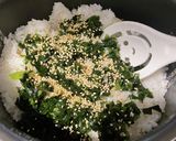 懐かしの味♡給食のわかめご飯作り方3写真
