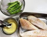 白身魚のムニエル〜レモンマスタードソース作り方2写真