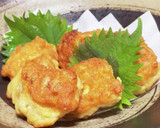 蓮根と豆腐と鶏ミンチのカリふわ揚げ作り方10写真