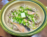 ほっこり秋鮭と舞茸の炊き込みご飯作り方7写真