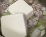 豚肉と大根と豆腐の煮物作り方4写真