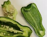 飛び散らないピーマンの種取り作り方5写真