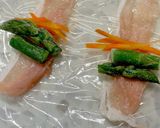 アスパラガスと人参の肉巻き^^作り方4写真