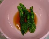 春もすぐそこ！　　菜の花の辛子和え作り方4写真