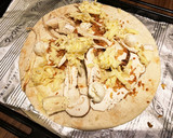 どこを切っても松茸たっぷり和風ピザ作り方2写真
