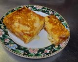 焦がしチーズでコーティングした卵焼き作り方22写真