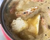 海老の頭とふあふあ豆腐の濃厚お味噌汁作り方5写真
