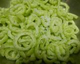 ヘビウリの大量消費に‥「生姜味の佃煮」作り方1写真