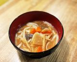 簡単★豚汁うどん（マルちゃん風）豚なし作り方2写真