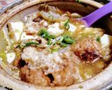 おやぢ的 コンソメたこ焼き豆腐鍋作り方5写真