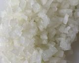 冬瓜でかさましごはん。作り方1写真
