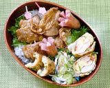 高校3年女子お弁当♪2022.09.15作り方1写真