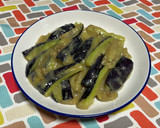 超簡単☆旨味堪能！揚げ茄子の味噌生姜炒め作り方5写真