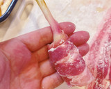 葉生姜の甘酢漬けの肉巻き　梨おろしソース作り方4写真