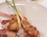 葉生姜の甘酢漬けの肉巻き　梨おろしソース作り方8写真