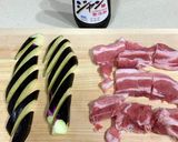 なすと豚バラ炒め作り方1写真