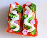 ウインナーとブロッコリーのチーズトースト作り方5写真