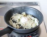 鮭フレークとほうれん草のクリームパスタ作り方3写真