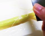 セロリのポン酢漬け作り方1写真