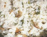 セロリの葉えのき舞茸の炊き込みご飯作り方3写真