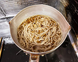 温玉のせ月見そば作り方3写真