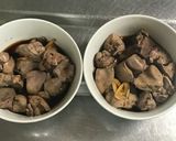 若鶏レバーのにんにく醤油漬と生姜醤油漬作り方8写真