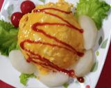 サラダチキンゴロゴロ使って簡単オムライス作り方5写真