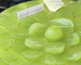 シャインマスカットのレアチーズケーキ作り方36写真