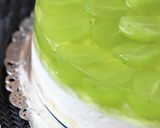 シャインマスカットのレアチーズケーキ作り方34写真