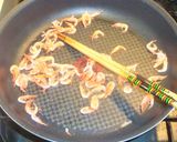 贅沢ランチ❤卵と桜海老で3色カラフル炒飯作り方3写真