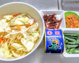 イワシ水煮缶と干し桜エビ入り野菜炒め作り方1写真