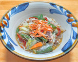 イワシ水煮缶と干し桜エビ入り野菜炒め作り方8写真