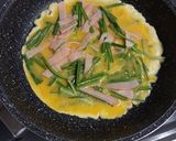 にら玉子の天津飯作り方2写真