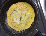 にら玉子の天津飯作り方3写真