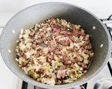 トルコ風モロッコいんげんと挽肉のトマト煮作り方3写真