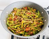 トルコ風モロッコいんげんと挽肉のトマト煮作り方5写真