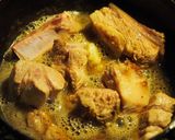 豚肉の黒ビール煮込み・ベルギー風作り方7写真