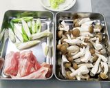 しめじのつけ汁うどん作り方1写真