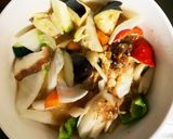 ほんのりシーフード味噌炒味白菜回鍋肉風作り方14写真