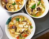 ほんのりシーフード味噌炒味白菜回鍋肉風作り方18写真