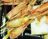 海老の頭の塩焼き作り方1写真